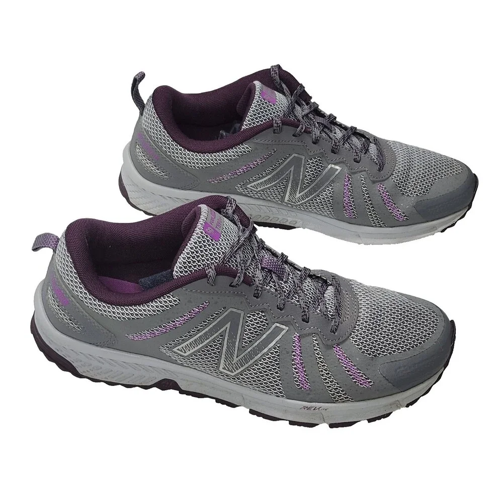 New Balance FuelCore 590 V4 All Terrain Running Shoes WT590RG4 Gray Purple Women